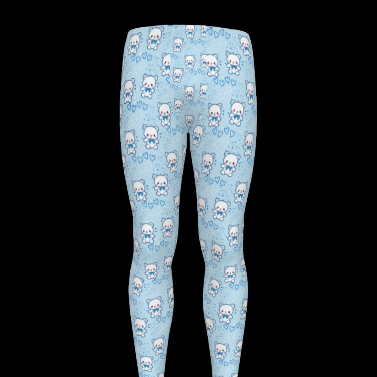 Cute Teddy Bear Nonbinary Leggings