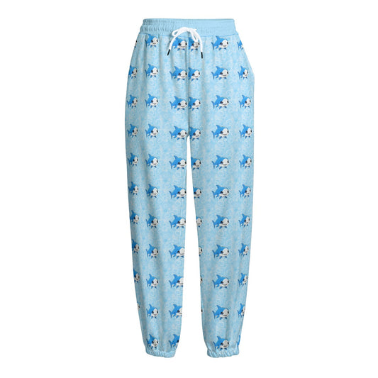 Baby Shark Fleece Pants For Adult Men / Adult Women