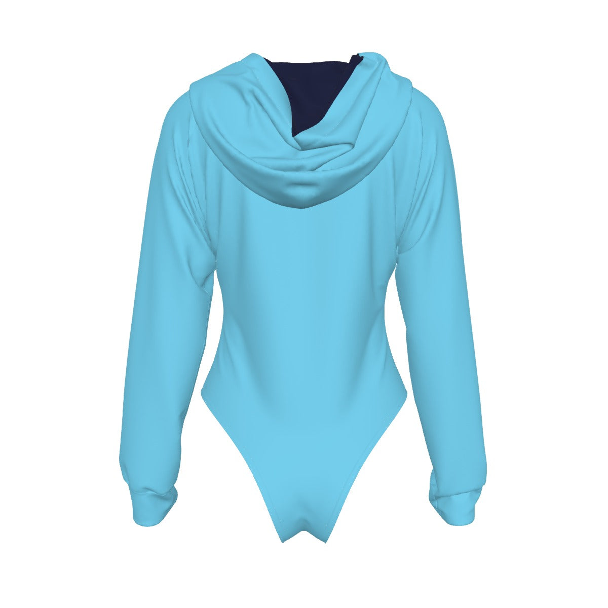 Blue Fox Spirit Adult Onesie Hooded Bodysuit