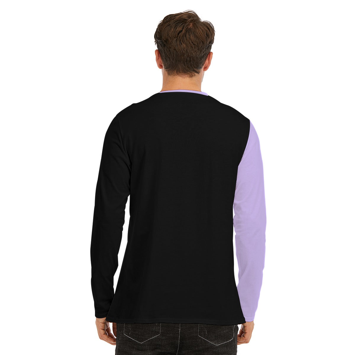 Asymmetrical Pastel Star Long Sleeve T-Shirt Unisex