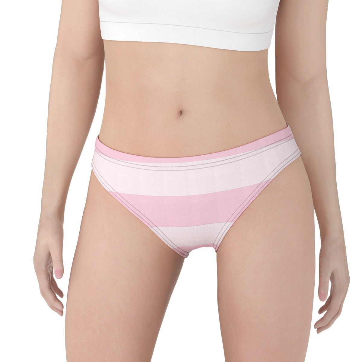 Pink Striped Women’s Underwear