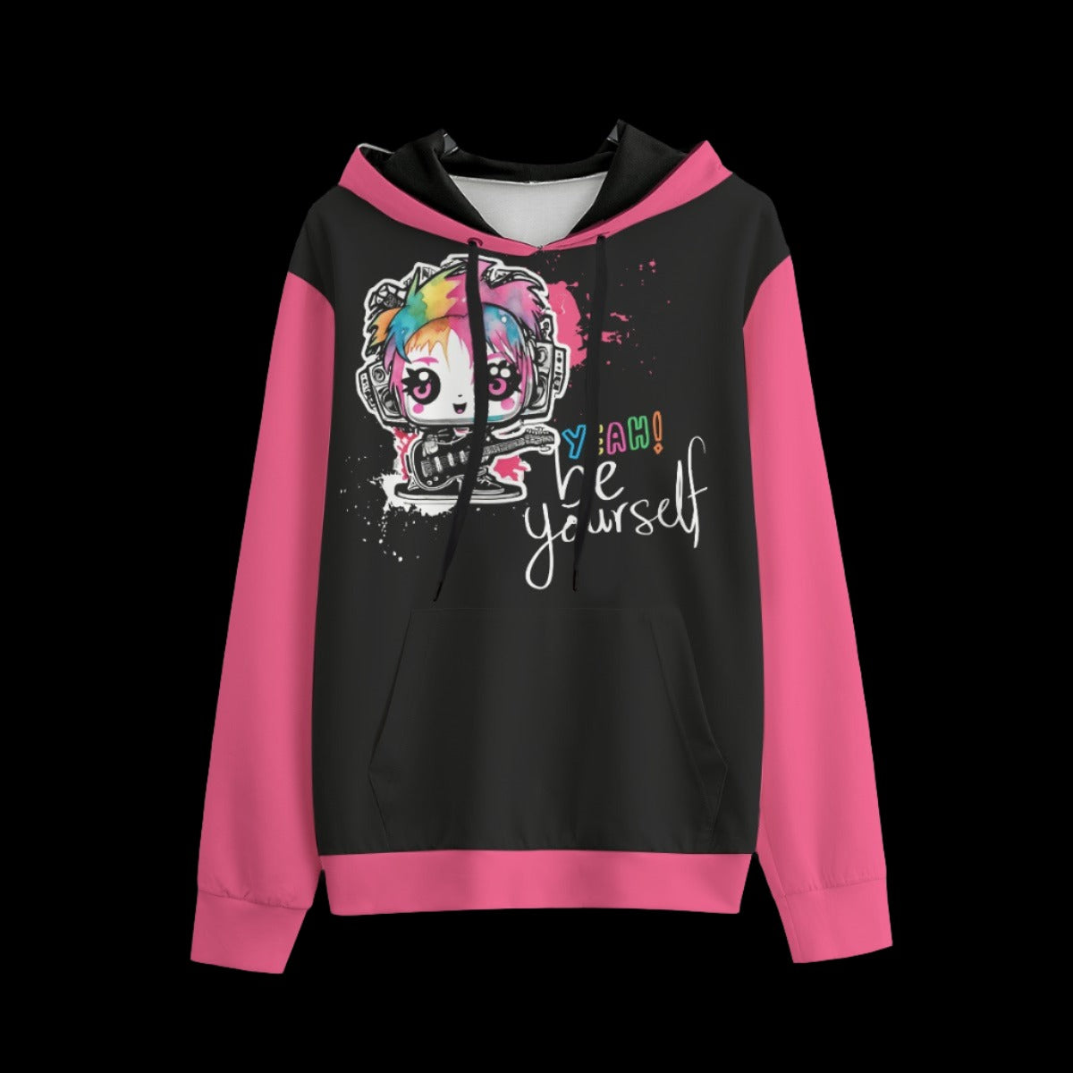 Rainbow Chibi Be Yourself LGBTQ Hoodie | 310GSM Cotton