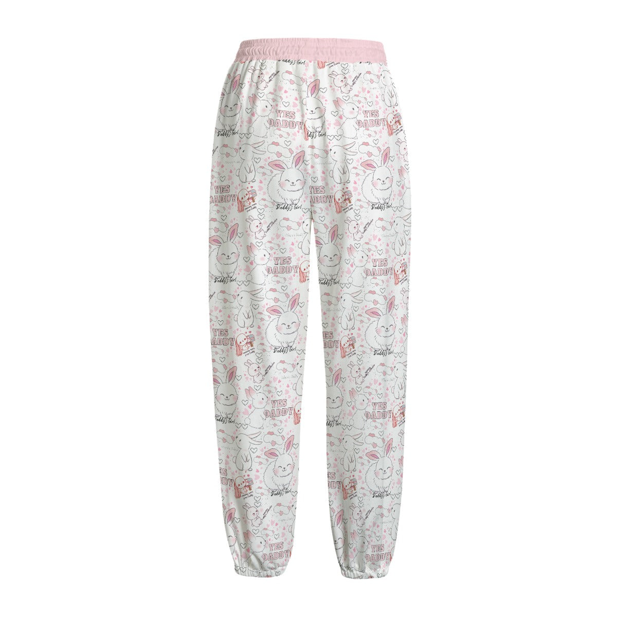 DDlg Clothing Collection - DDlg Daddy's Girl - Bunny Print - Fleece Pants