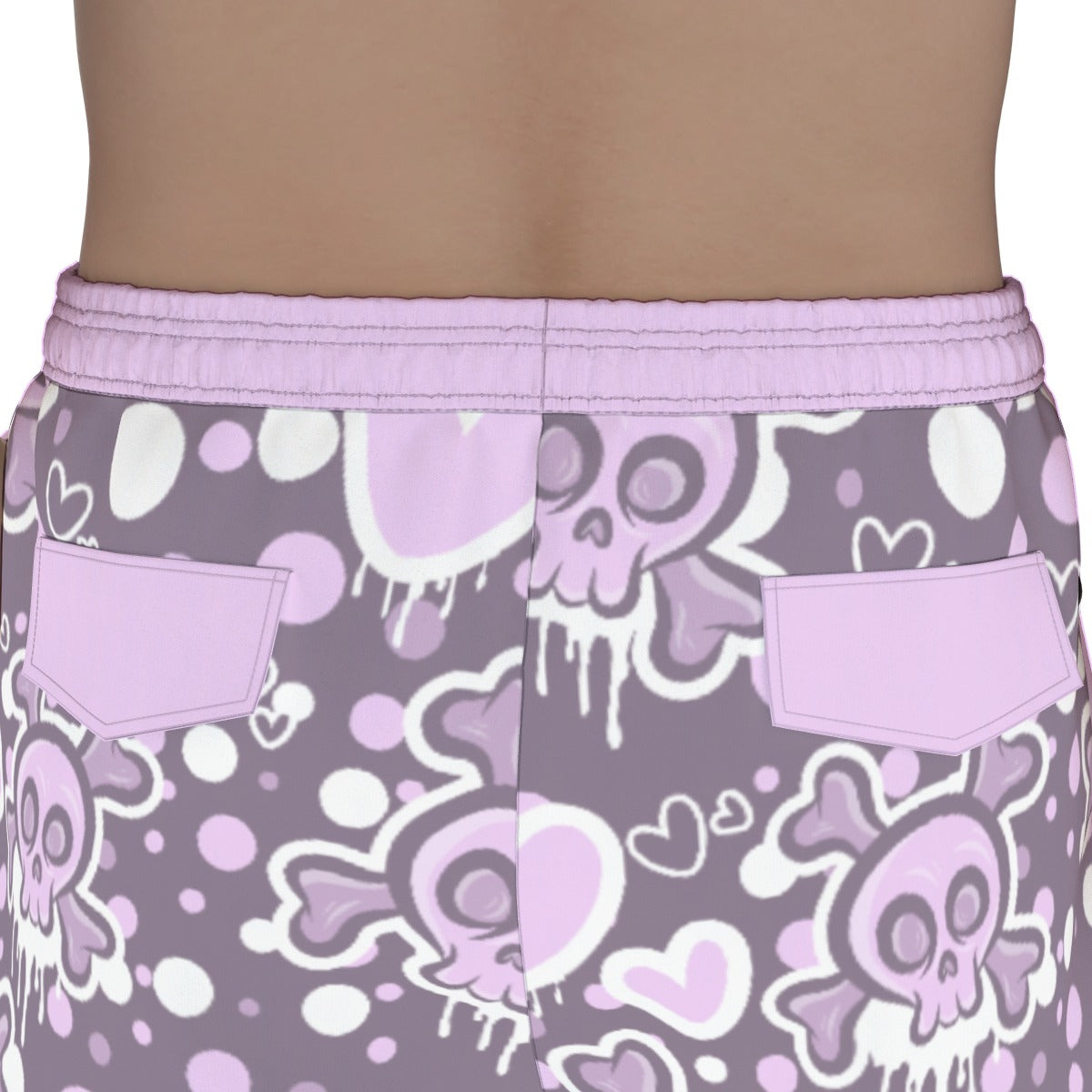 Purple Pastel Goth Cargo Pants