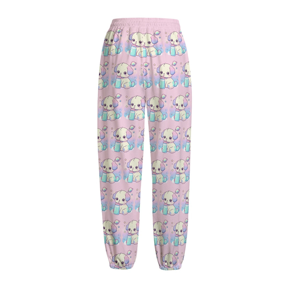 DDlg Clothing Collection - Fleece Pants - Puppy w/ Milk Bottle