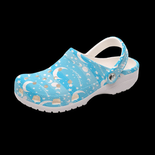 Triple Moon Phase Classic Clogs - US5(EUR36)