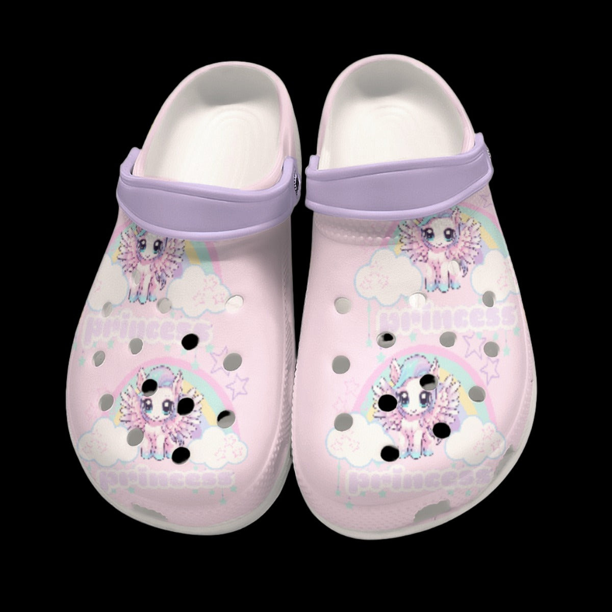 Princess Unicorn Women’s Classic Clogs