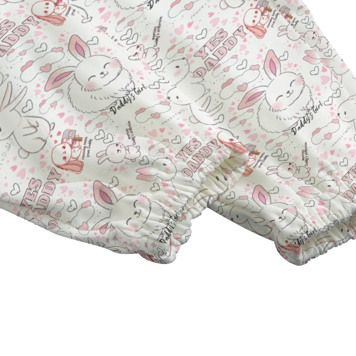 DDlg Clothing Collection - DDlg Daddy's Girl - Bunny Print - Fleece Pants