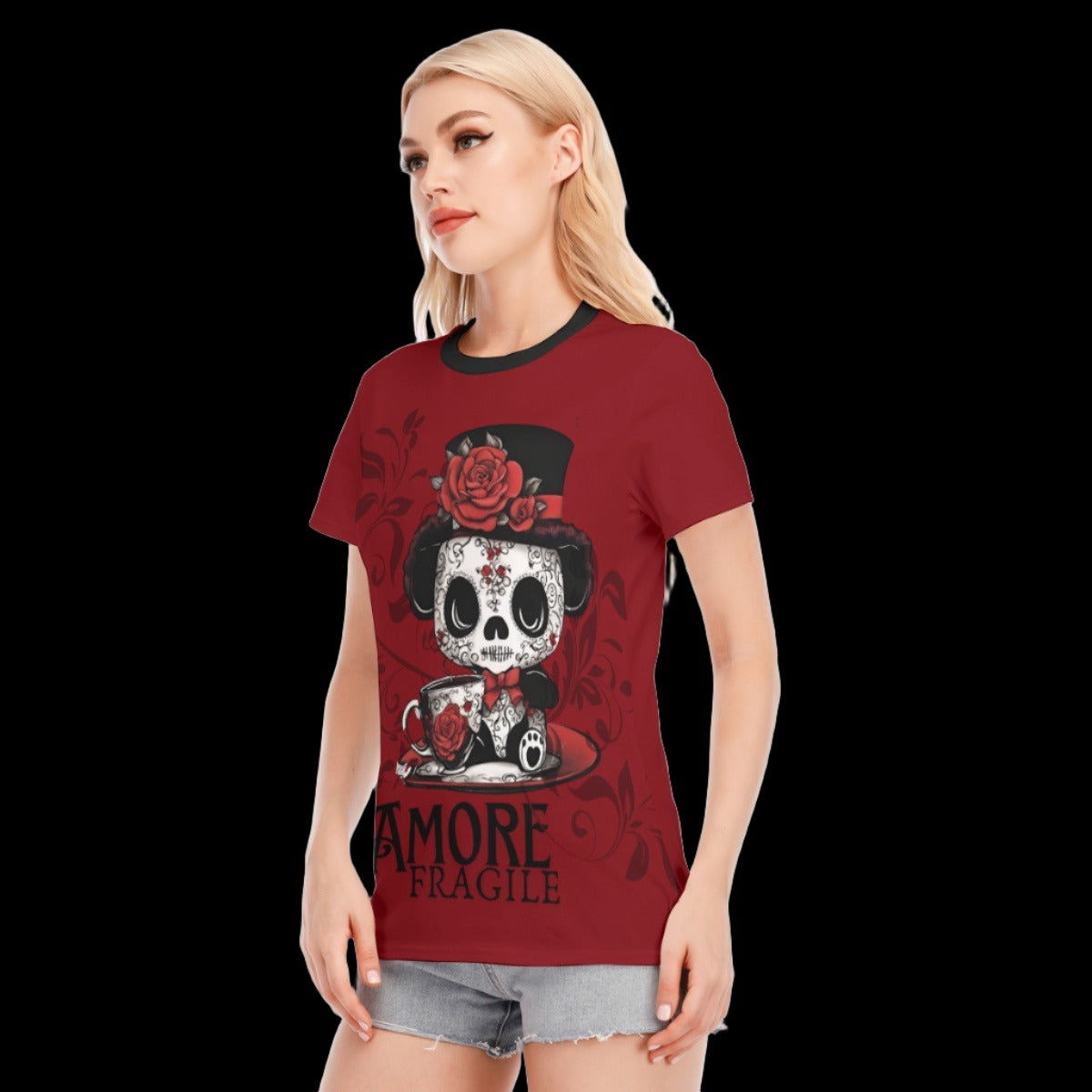 Amore Fragile Goth Love T-Shirt | 190GSM Cotton