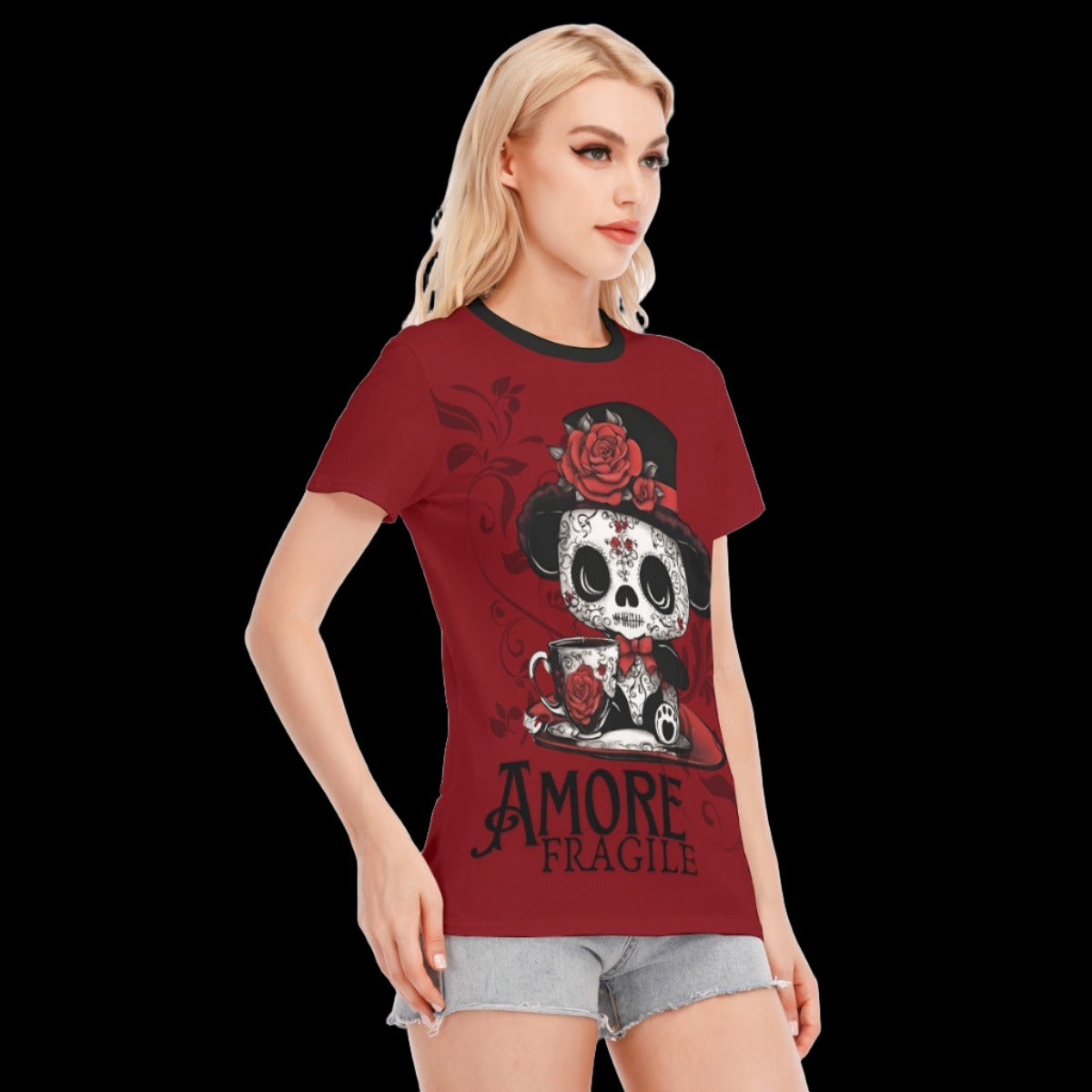 Amore Fragile Goth Love T-Shirt | 190GSM Cotton