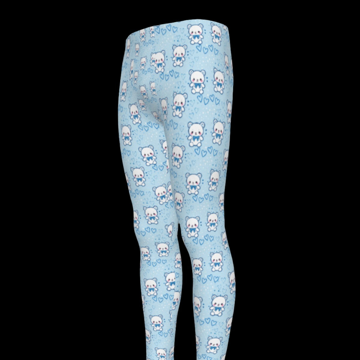 Cute Teddy Bear Nonbinary Leggings