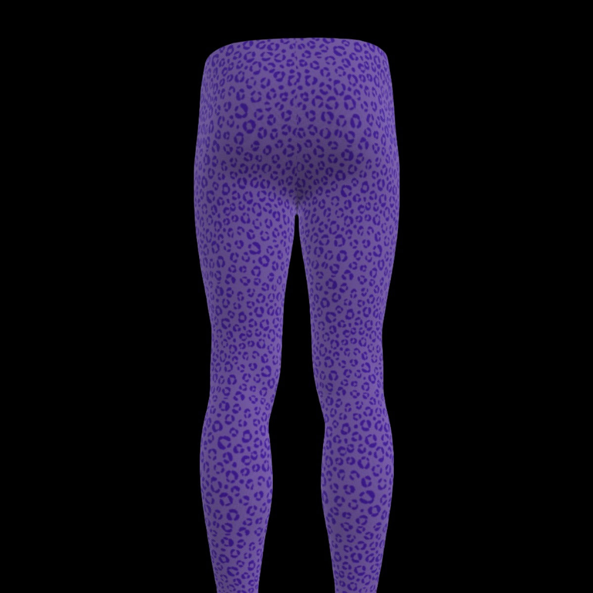 Purple Leopard Nonbinary Leggings