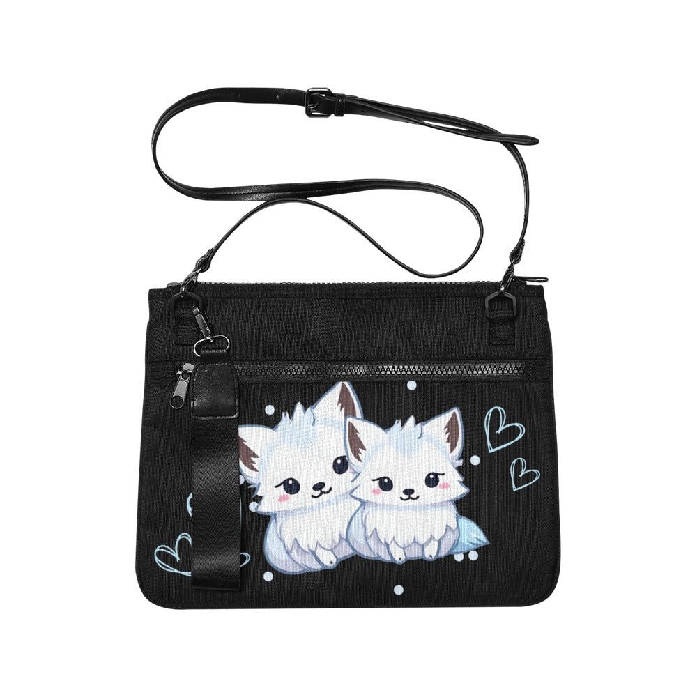 Arctic Fox CLUTCH PURSE Slim Clutch Bag (Model 1668) - One Size - handbags