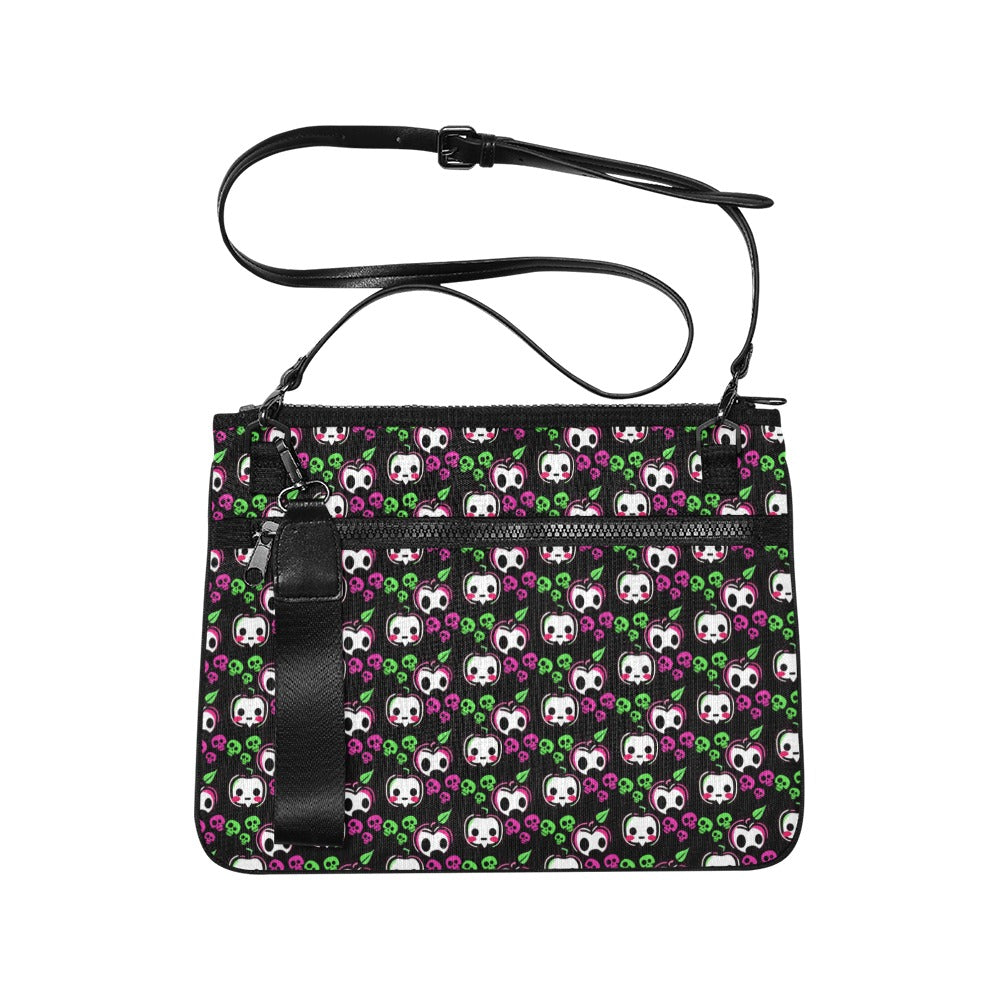 TOXIC APPLE PURSE Slim Clutch Bag (Model 1668) - One Size - handbags