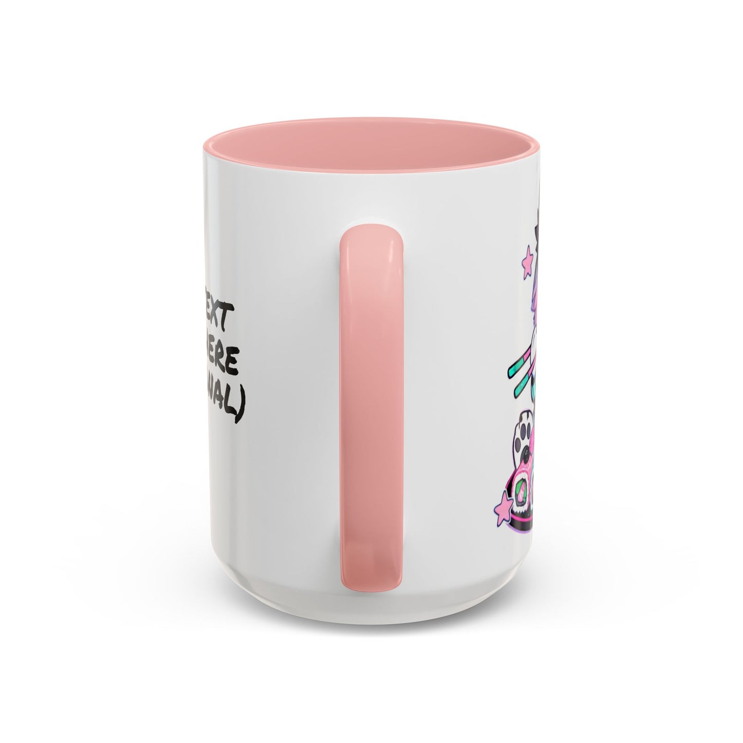 Kawaii Pastel Goth Gift Mug - Wolf & Sushi - Personalized