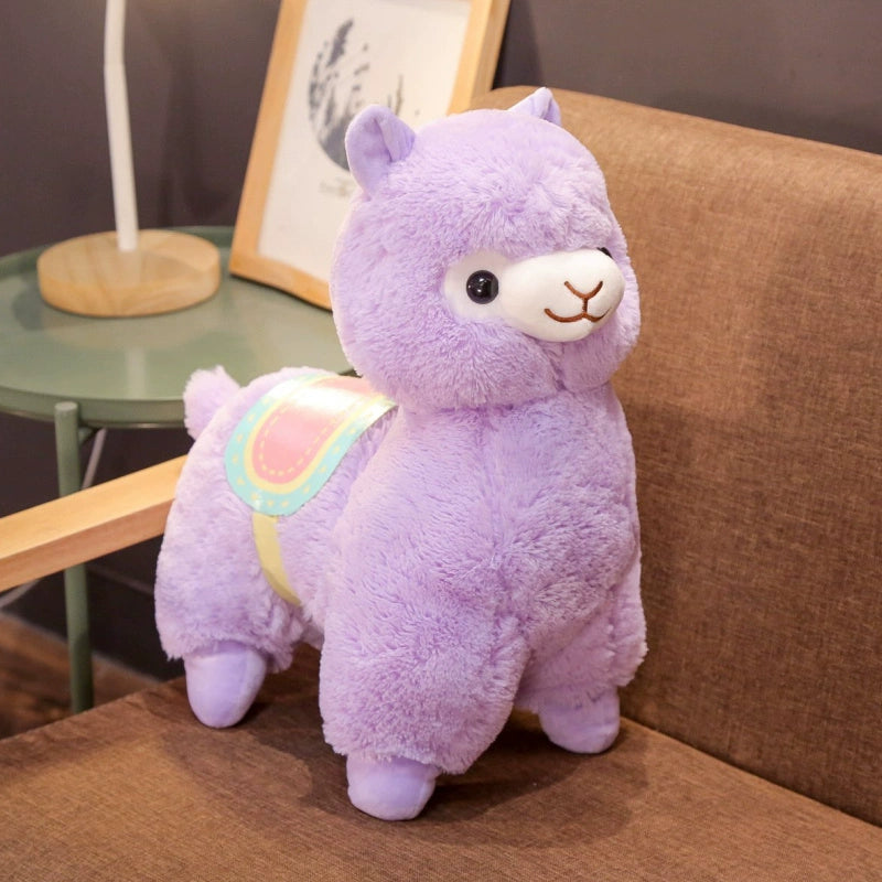 Bably Alpaca Plush Toy - Purple / 36CM