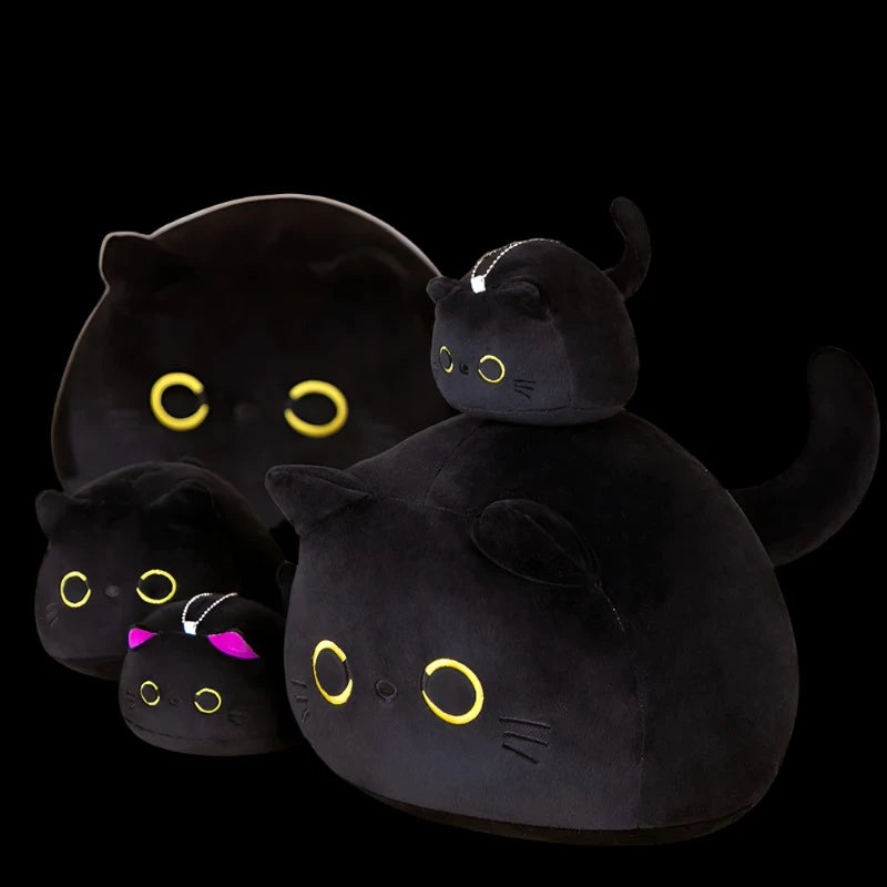 Squishy Little Black Cat Plush Toy