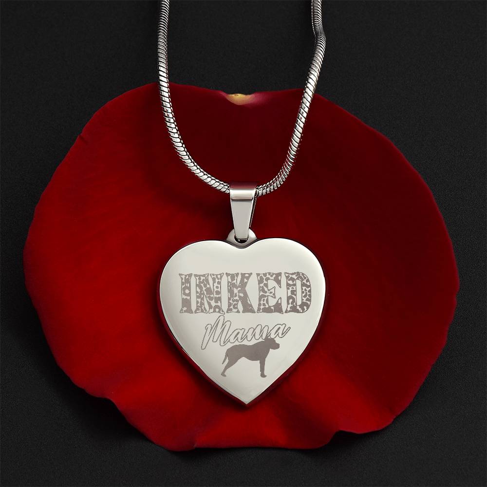 Inked Mama Engraved Necklace - Jewelry