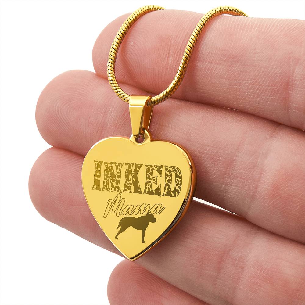 Inked Mama Engraved Necklace - Jewelry