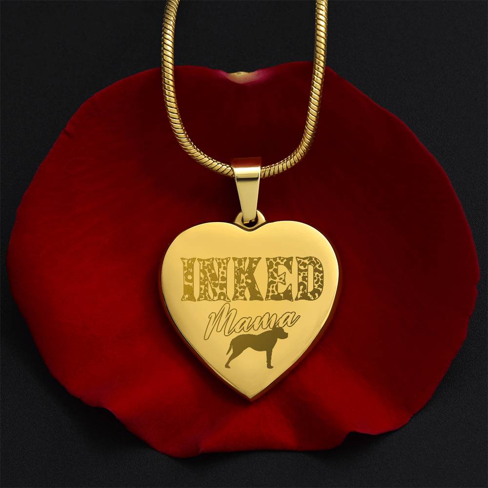 Inked Mama Engraved Necklace - Jewelry