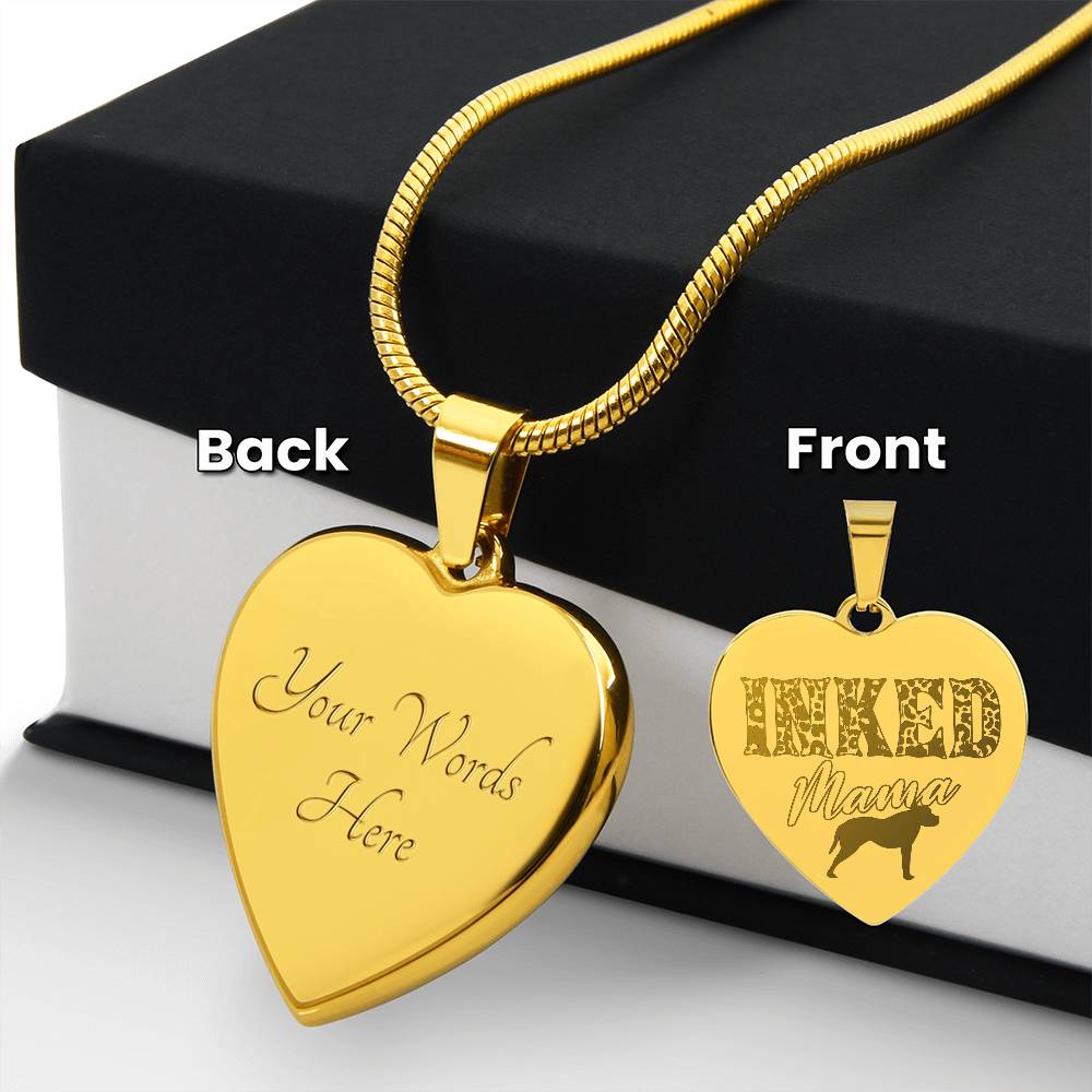 Inked Mama Engraved Necklace - Jewelry