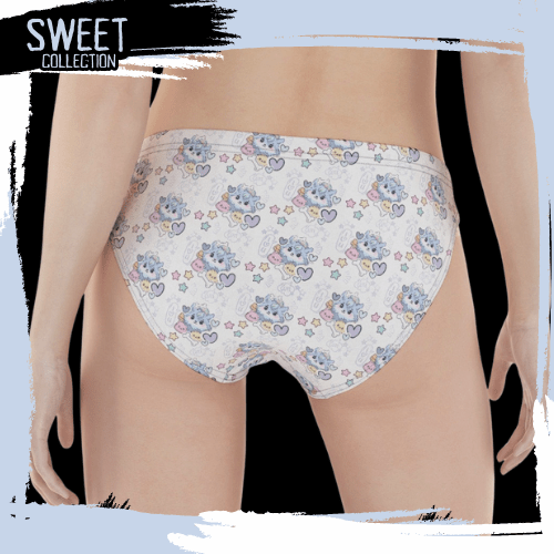 Baby Wolf Pup Print Panties