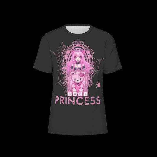 Pastel Goth Princess Babygirl Unisex O-Neck T-Shirt | 190GSM Cotton