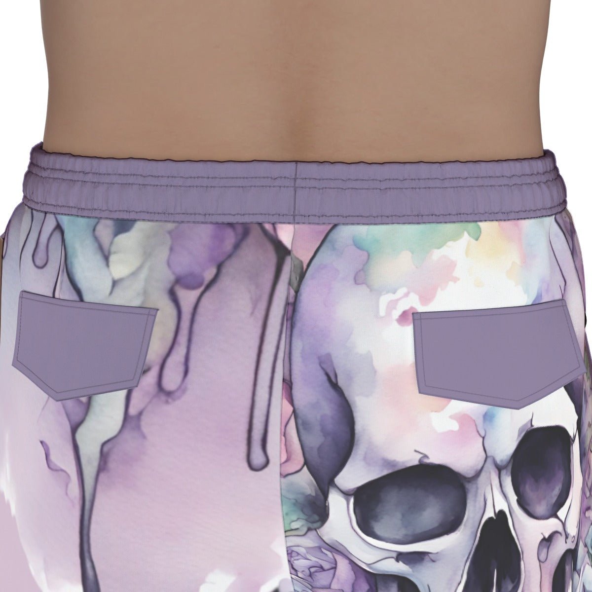 Pastel Goth Skull Unisex / Men’s Pocket Cargo Pants