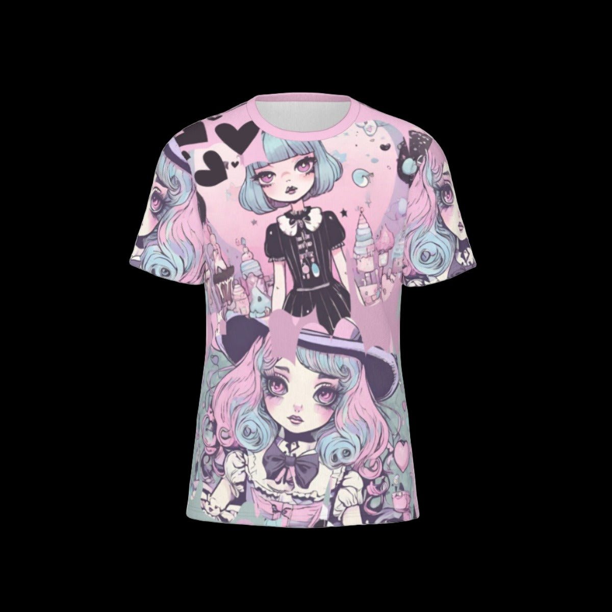 Pastel Goth Wonderland Unisex O-Neck T-Shirt | 190GSM Cotton