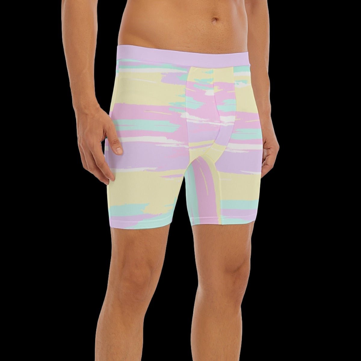 Pastel Men’s Long Boxer Briefs