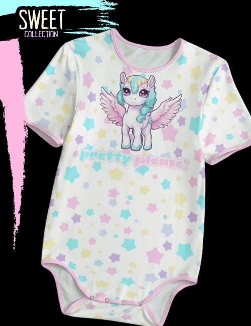 Pretty Please Pony Adult Onesie Toxxic Apple Clothing