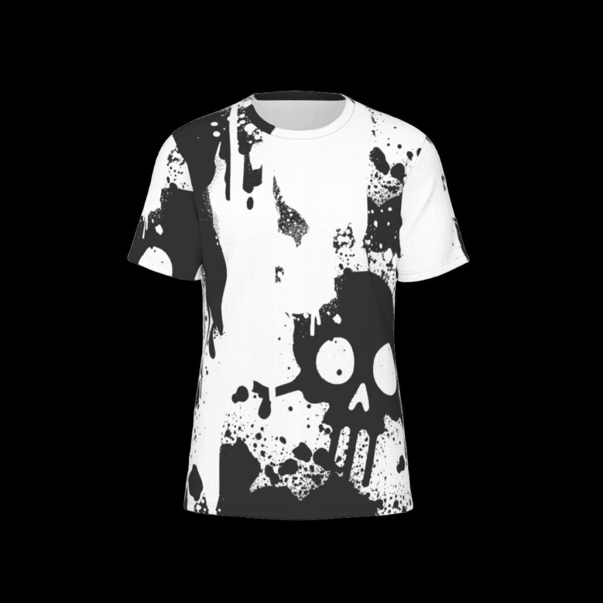 Skull Graffiti Unisex O-Neck T-Shirt | 190GSM Cotton