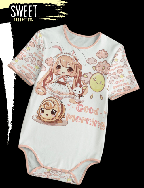 Sunny Cinnamon Roll Bunny Girl Adult Onesie