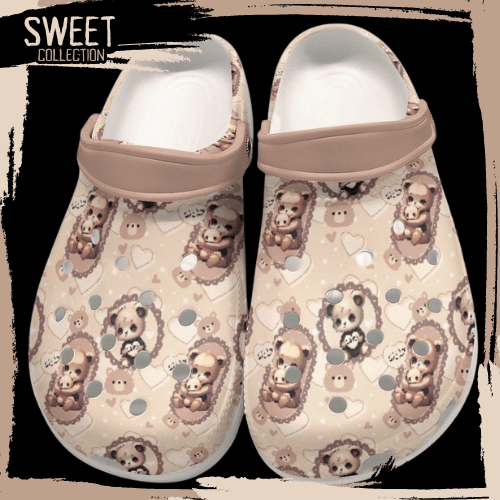 Teddy Bear Adult Classic Clogs